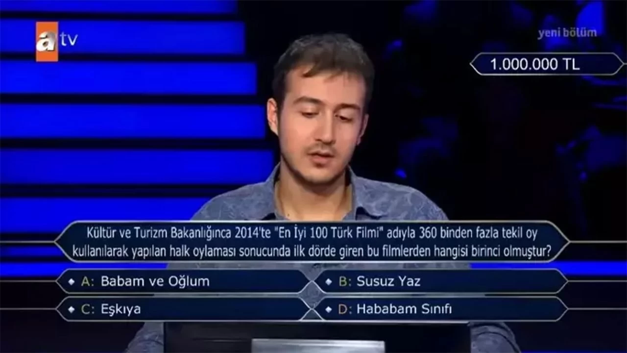 "Susuz Yaz" Neden Türkiye’nin En İyi Filmi Seçildi? Kim Milyoner Olmak İster’de Milyonluk Sorunun Yanıtı!