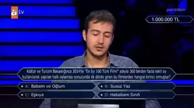 "Susuz Yaz" Neden Türkiye’nin En İyi Filmi Seçildi? Kim Milyoner Olmak İster’de Milyonluk Sorunun Yanıtı!