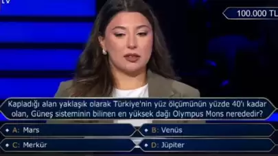 "Olympus Mons Nerede Bulunur?" Sorusu ve Cevabı!  Güneş Sistemi'nin bilinen en yüksek dağı Olympus Mons nerededir?