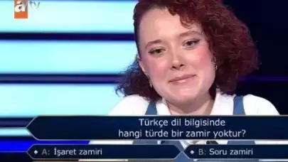 ‘Türkçe Dil Bilgisinde Hangi Türde Bir Zamir Yoktur?’ İşte Doğru Cevap ve Yarışmadaki Heyecanlı Anlar