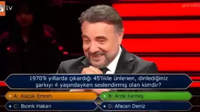 1970'li Yıllarda 45'lik Çıkardığı Şarkıyla Ünlü Olan ve 4 Yaşında Şarkı Söyleyen Kimdir?