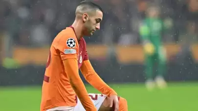 Galatasaray'da Hakim Ziyech Sakatlandı!